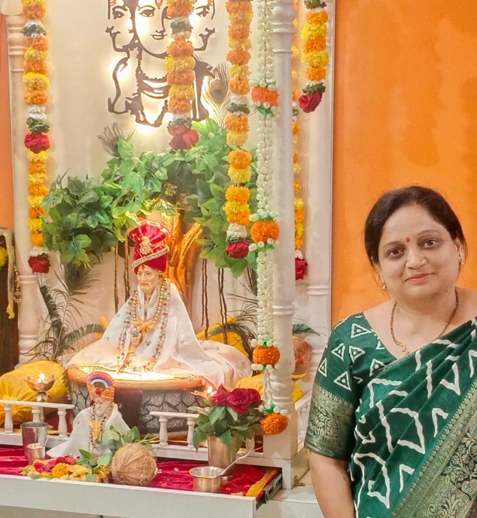 Founder with Swami Samartha